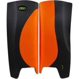 Guardas Portero Hockey OBO ROBO Hi Rebound Negro-Naranja
