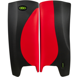Guardas Portero Hockey OBO ROBO Hi Rebound Negro-Rojo