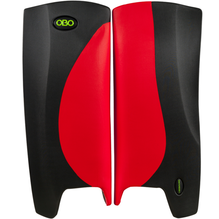 Guardas Portero Hockey OBO ROBO Hi Rebound Negro-Rojo