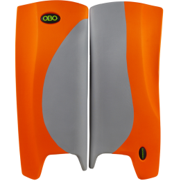 Guardas Portero Hockey OBO ROBO Hi Rebound Naranja-Gris