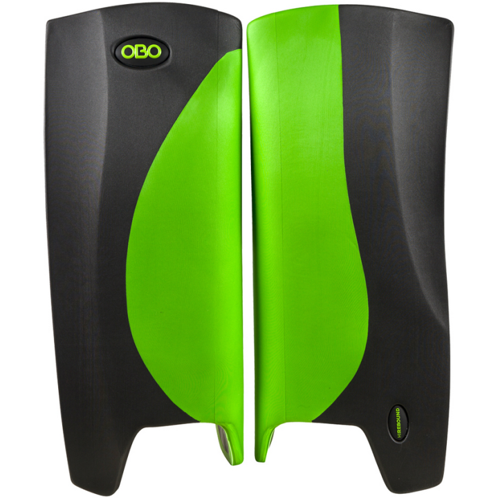 Guardas Portero Hockey OBO ROBO Hi Rebound Negro-Verde
