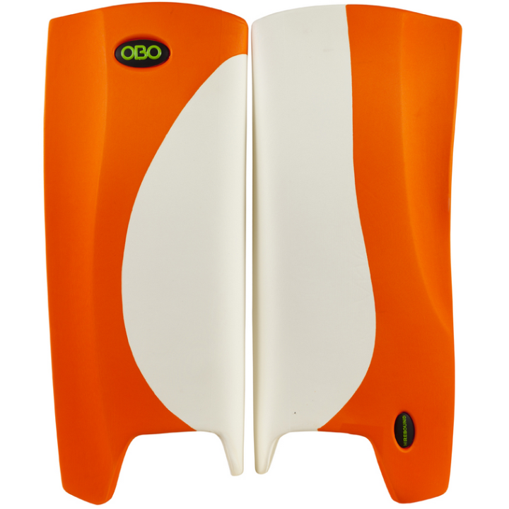 Guardas Portero Hockey OBO ROBO Hi Rebound Naranja-Blanco