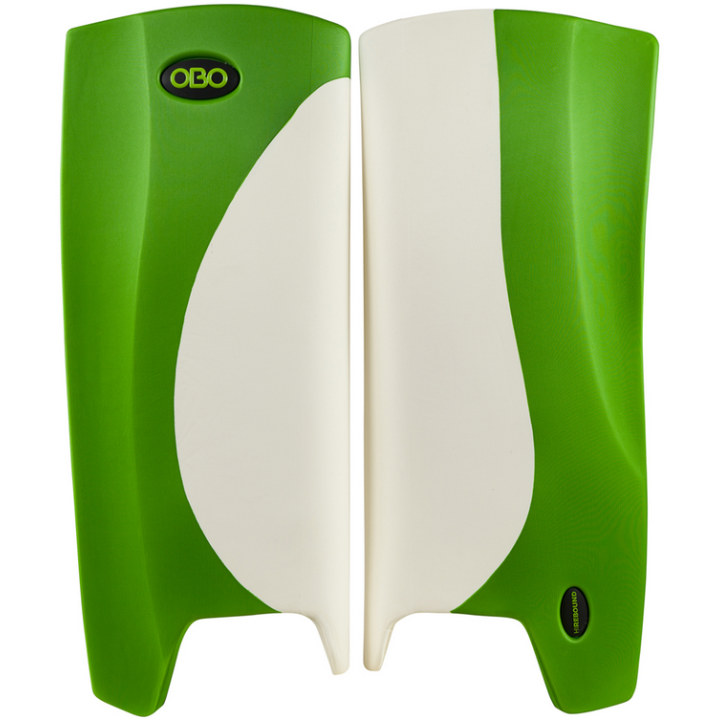 Guardas Portero Hockey OBO ROBO Hi Rebound Verde-Blanco