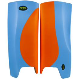 Guardas Portero Hockey OBO ROBO Hi Rebound Turquesa-Naranja