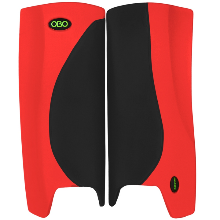 Guardas Portero Hockey OBO ROBO Hi Rebound Rojo-Negro