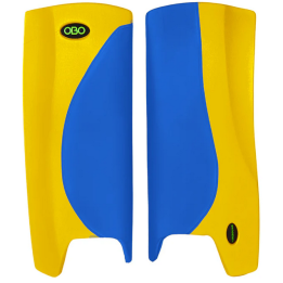 Guardas Portero Hockey OBO ROBO Hi Rebound Amarillo-Azul