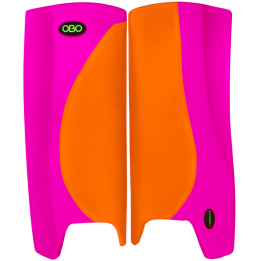 Guardas Portero Hockey OBO ROBO Hi Rebound Rosa-Naranja