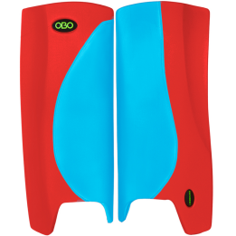 Guardas Portero Hockey OBO ROBO Hi Rebound Rojo-Turquesa