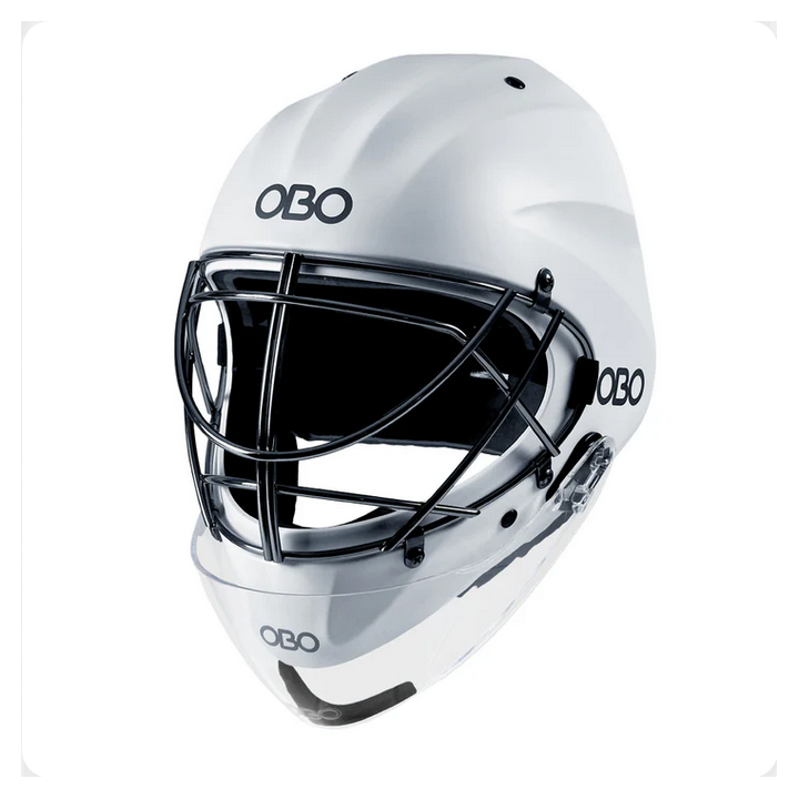 Casco de Portero de Hockey OBO ABS Blanco | Todo Para Hockey
