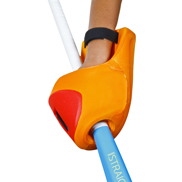 Par de Guantes Portero Hockey OBO OGO Plus Naranja