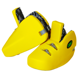 Pies Portero Hockey OBO ROBO Plus Amarillo