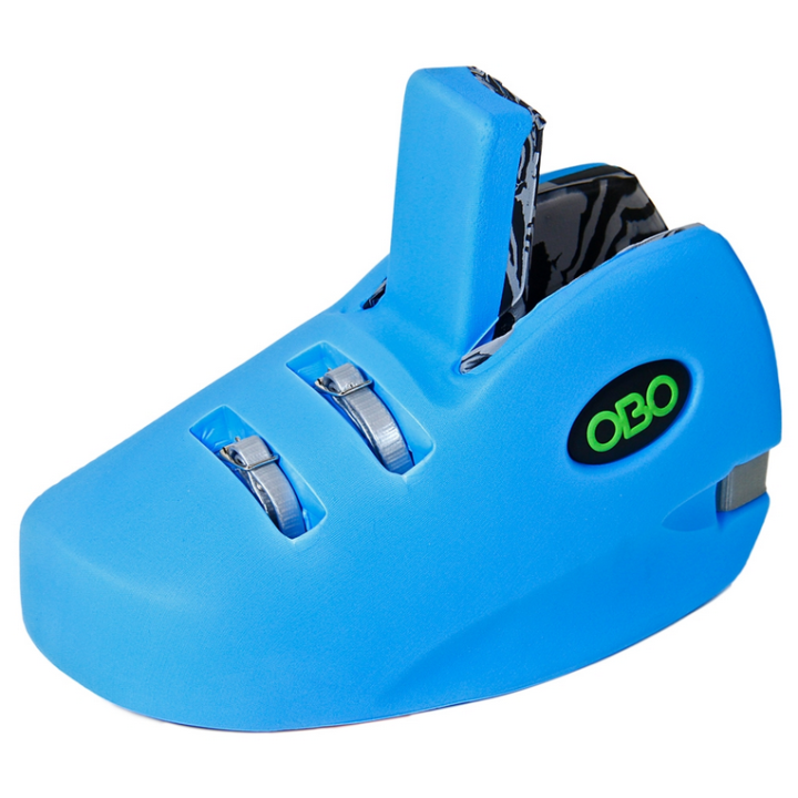Pies Portero Hockey OBO ROBO Plus Turquesa