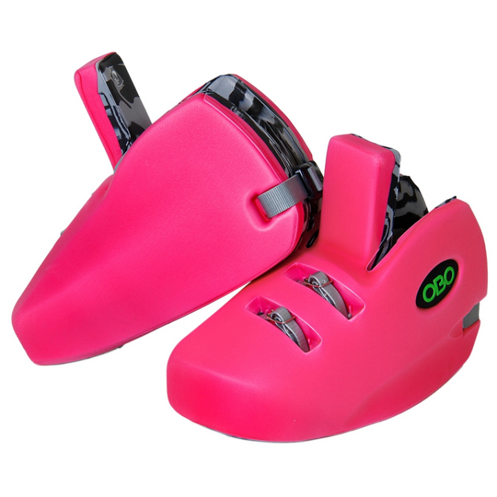 Pies Portero Hockey OBO ROBO Plus Rosa