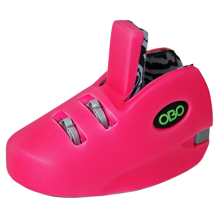 Pies Portero Hockey OBO ROBO Plus Rosa