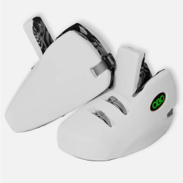 Pies Portero Hockey OBO ROBO Plus Blanco