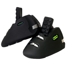 Pies Portero Hockey OBO ROBO Hi Rebound Negro