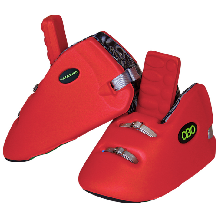 Pies Portero Hockey OBO ROBO Hi Rebound Rojo