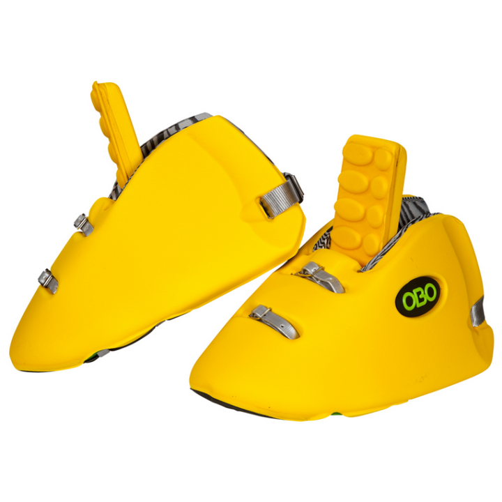 Pies Portero Hockey OBO ROBO Hi Rebound Amarillo