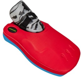 Guante Portero Hockey LH OBO Hi Rebound Rojo-Turquesa