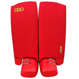 Funda Guardas Hockey Sala Portero OBO Plus Rojo