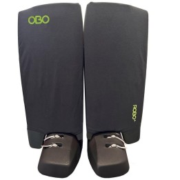 Funda Guardas Hockey Sala Portero OBO Plus Negro