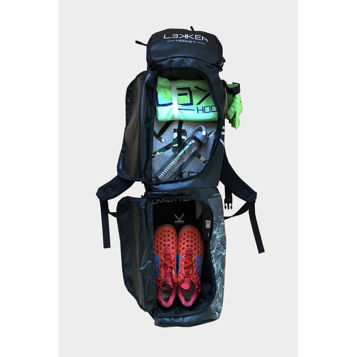 Bolsa Hockey Lekker Huru Negra-Gris