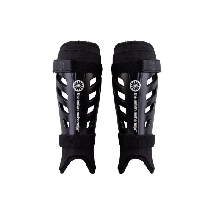 Espinilleras Hockey Indian Maharadja Junior Lavables Negras