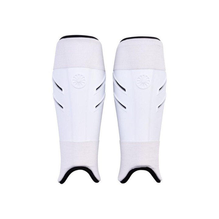 Espinilleras Hockey Indian Maharadja Pro Lavable Blancas