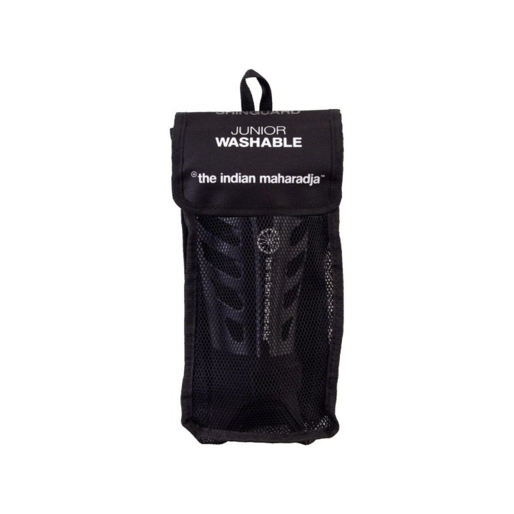 Espinilleras Hockey Indian Maharadja Junior Lavables Negras