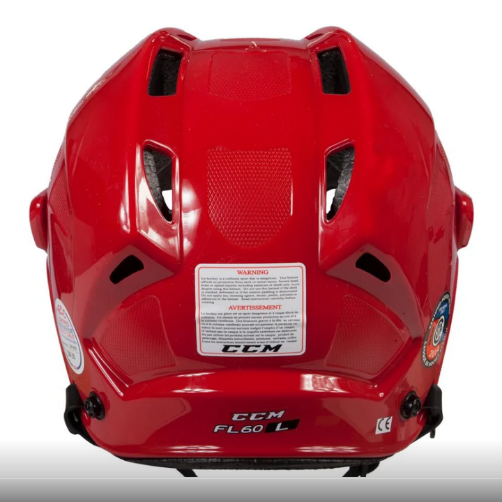 Casco Portero Hockey CCM FL60 Rojo