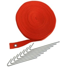 Cinta Delimitadora 48 m x 4 cm Roja