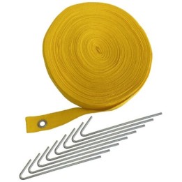 Cinta Delimitadora 48 m x 4 cm Amarilla