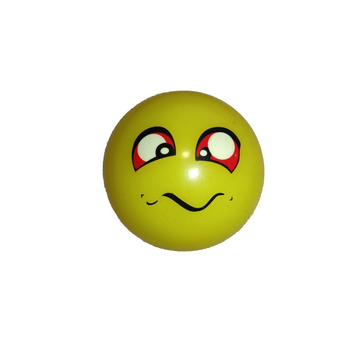 Bola Blanda de Emoji Amarilla para niños