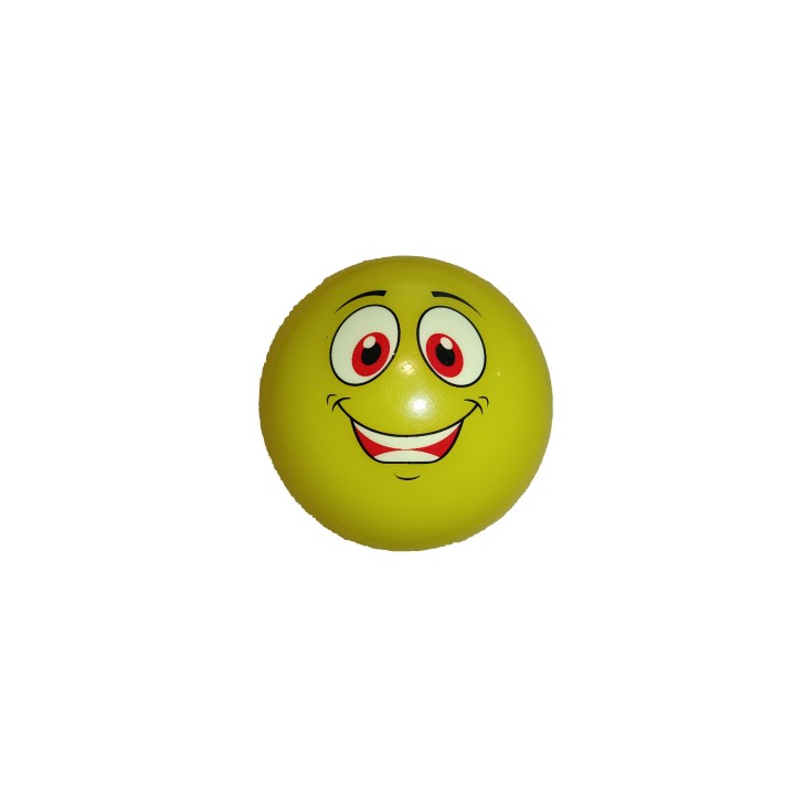Bola Blanda de Emoji Amarilla para niños