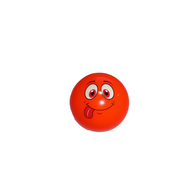 Bola Blanda de Emoji Naranja para niños