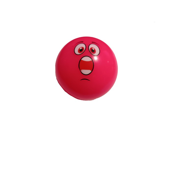 Bola Blanda de Emoji Rosa para niños
