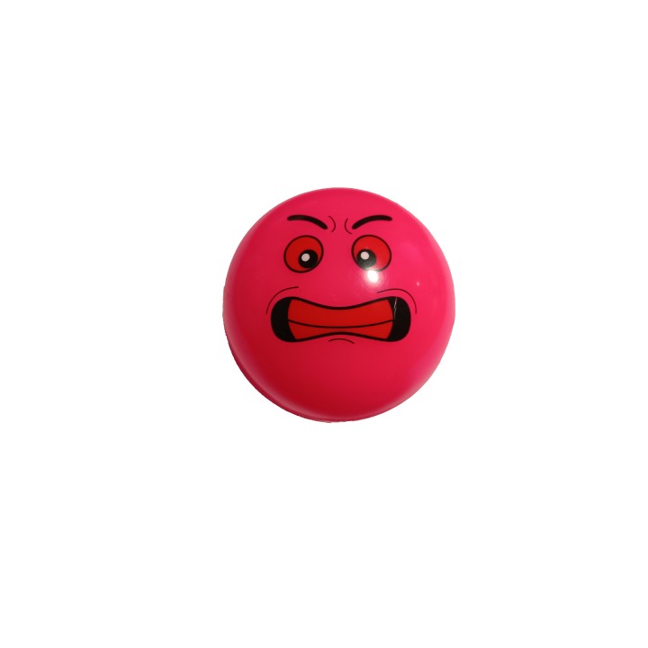 Bola Blanda de Emoji Rosa para niños