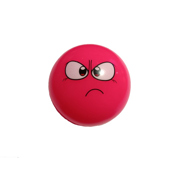 Bola Blanda de Emoji Rosa para niños