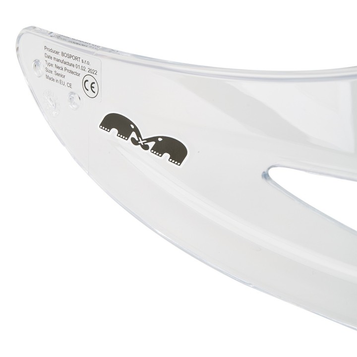 TK 1 GTP Plexiglass Protector Cuello Transparente | Todo Para Hockey
