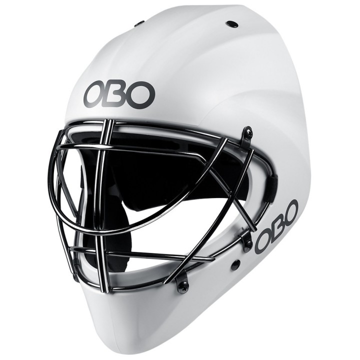 Casco Portero Hockey OBO OGO ABS Junior Blanco