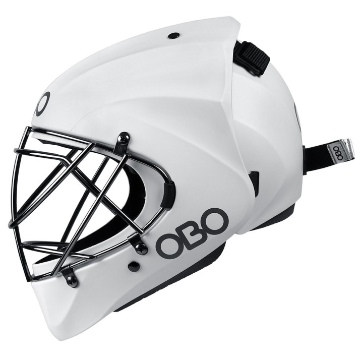 Casco Portero Hockey OBO OGO ABS Junior Blanco