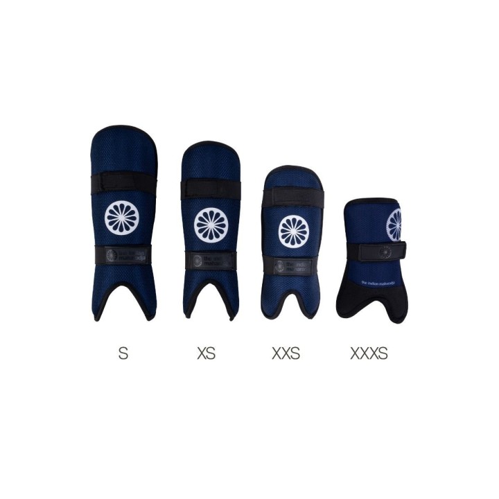 Espinilleras Hockey Indian Maharadja Y40JR Azul
