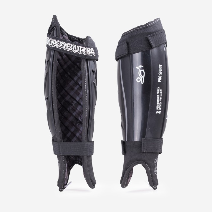 Espinilleras Hockey Kookaburra Pro Spirit Negras | Todo Para Hockey