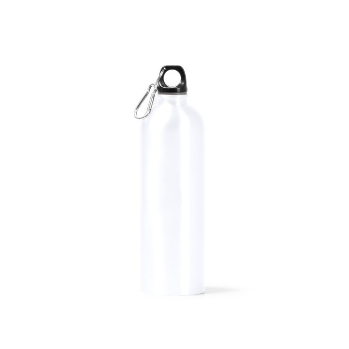 Botella Roly Tomak Acero Inox Mosquetón 750ml Blanca