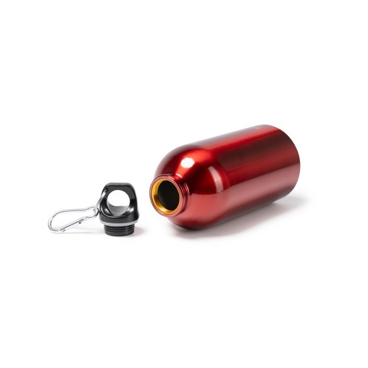 Botella Roly Mikel Acero Inox Mosquetón 500ml Roja