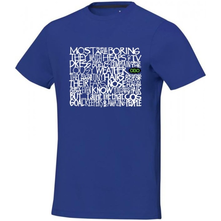 Camiseta OBO Boring Azul Portero | Todo Para Hockey