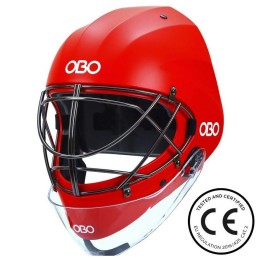 Casco Portero Hockey OBO ABS Rojo