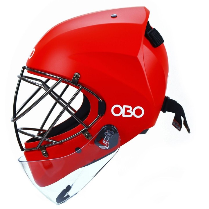 Casco Portero Hockey OBO ABS Rojo