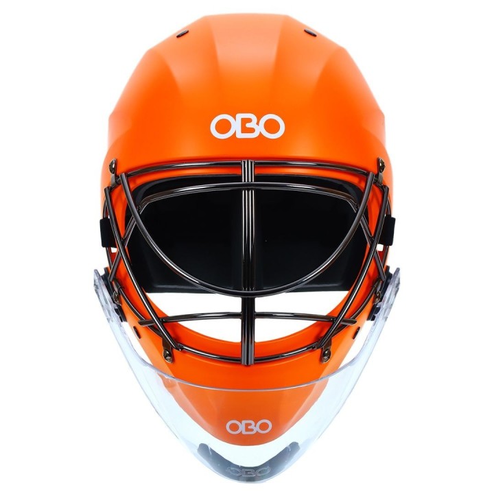 Casco Portero Hockey OBO ABS Naranja
