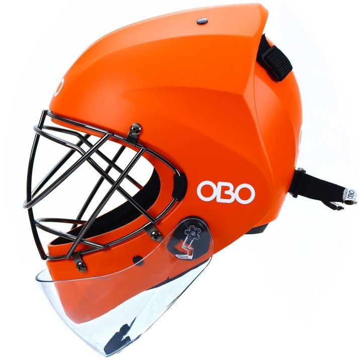 Casco Portero Hockey OBO ABS Naranja
